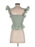 Privy Green Sleeveless Blouse Size S - photo 2