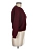 H&M 100% Polyester Solid Burgundy Pullover Sweater Size 8 - 10 - photo 4