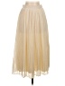Lulus 100% Polyester Gold Formal Skirt Size XS - photo 1