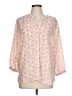 Jachs Girlfriend 100% Polyester Orange 3/4 Sleeve Blouse Size L - photo 1