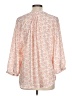 Jachs Girlfriend 100% Polyester Orange 3/4 Sleeve Blouse Size L - photo 2