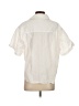 AB 100% Cotton Ivory Short Sleeve Blouse Size S - photo 2
