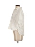AB 100% Cotton Ivory Short Sleeve Blouse Size S - photo 5