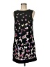 Red Herring 100% Polyester Floral Black Casual Dress Size 8 - photo 1