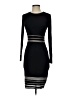 Bailey 44 Stripes Black Cocktail Dress Size XS - photo 1