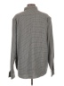 Old Navy 100% Cotton Houndstooth Gray Long Sleeve Button-Down Shirt Size L - photo 2