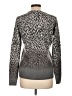 Cato 100% Acrylic Animal Print Gray Pullover Sweater Size L - photo 2