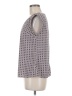 Merona 100% Polyester Gray Sleeveless Blouse Size M - photo 5