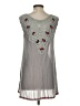 Nick & Mo 100% Polyester Gray Sleeveless Top Size S - photo 2