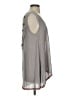 Nick & Mo 100% Polyester Gray Sleeveless Top Size S - photo 4