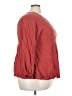 Torrid 100% Rayon Red 3/4 Sleeve Blouse Size 3X Plus (3) - photo 4