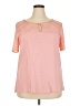 Colette Pink Short Sleeve Top Size XXL - photo 1