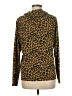 Dantelle Animal Print Brown Pullover Sweater Size M - photo 2