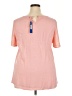 Colette Pink Short Sleeve Top Size XXL - photo 2