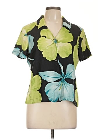 Tommy Bahama Short Sleeve Silk Top (view 1)