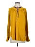 Akemi + Kin Yellow Long Sleeve Blouse Size S - photo 1