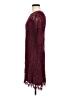 MSLG 100% Polyester Burgundy Cocktail Dress Size M - photo 5
