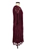 MSLG 100% Polyester Burgundy Cocktail Dress Size M - photo 4