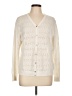 St. John Ivory Cardigan Size L (estimated) - photo 1