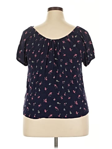 Mudd Short Sleeve Blouse (view 2)