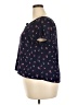 Mudd 100% Rayon Black Short Sleeve Blouse Size XXL - photo 5