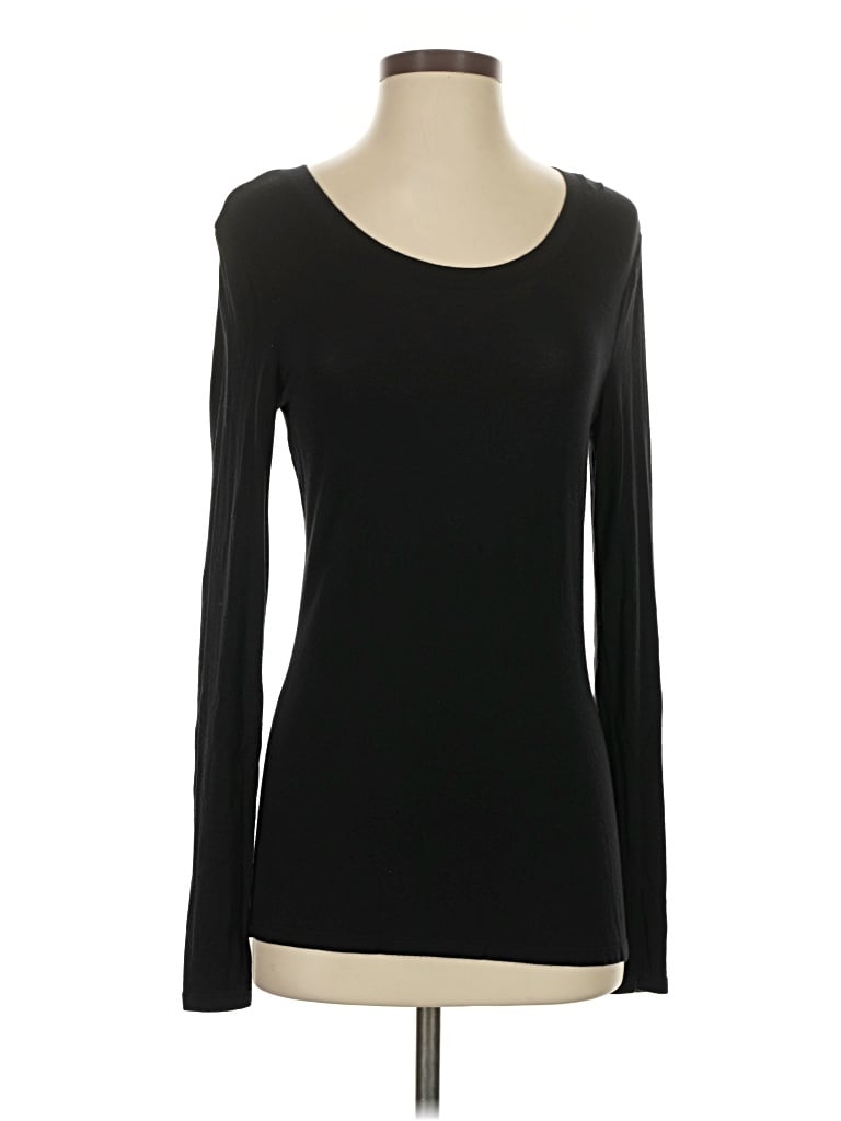 Pre-owned 14th & Union Long Sleeve T-shirt In Black