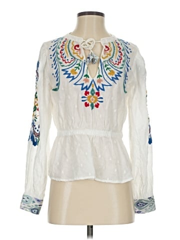 Forever That Girl for Anthropologie Long Sleeve Blouse (view 1)