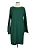 Gianni Bini 100% Polyester Solid Green Casual Dress Size M - photo 1