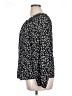 Style&Co 100% Rayon Animal Print Black Long Sleeve Blouse Size XL - photo 5