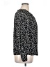 Style&Co 100% Rayon Animal Print Black Long Sleeve Blouse Size XL - photo 4