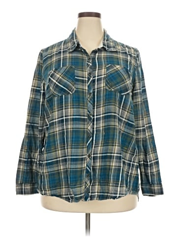 Westport 3/4 Sleeve Button-Down Shirt (view 1)