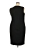 Perceptions Solid Black Cocktail Dress Size 18W - photo 2