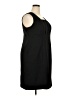 Perceptions Solid Black Cocktail Dress Size 18W - photo 4