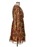 Jodifl 100% Polyester Print Orange Cocktail Dress Size L - photo 4