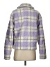 7 For All Mankind 100% Polyester Plaid Purple Pullover Sweater Size S - photo 2