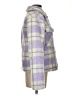 7 For All Mankind 100% Polyester Plaid Purple Pullover Sweater Size S - photo 4