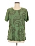 Assorted Brands Paisley Green Short Sleeve T-Shirt Size Med - Lg - photo 1
