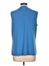 Alfani Blue Sleeveless Blouse Size L - photo 2