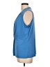 Alfani Blue Sleeveless Blouse Size L - photo 5