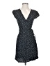 Unbranded 100% Viscose Polka Dots Black Cocktail Dress Size S (estimated) - photo 1