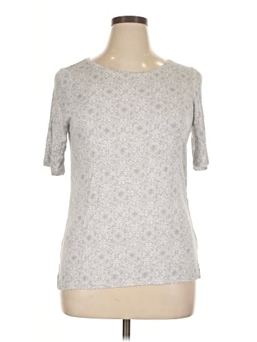 Easywear by Chico's 3/4 Sleeve T-Shirt (view 1)