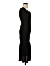 BCBGeneration Solid Black Casual Dress Size S - photo 4