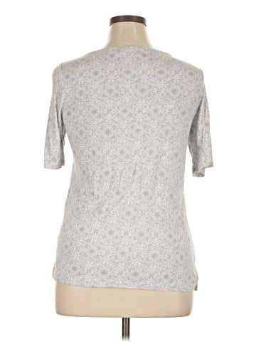 Easywear by Chico's 3/4 Sleeve T-Shirt (view 2)