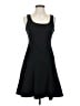 Ann Taylor LOFT Solid Black Cocktail Dress Size 0 - photo 1