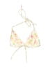 PacSun Floral Ivory Swimsuit Top Size L - photo 1
