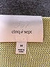Cinq à Sept 100% Viscose Yellow Sleeveless Top Size M - photo 4