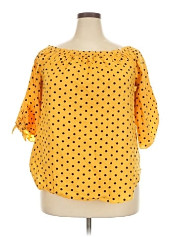 Rouge 3/4 Sleeve Blouse (view 1)