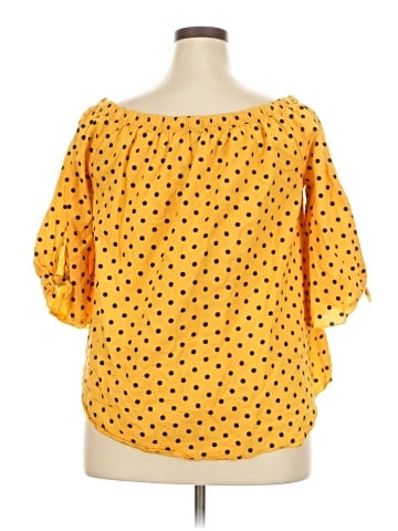Rouge 3/4 Sleeve Blouse (view 2)