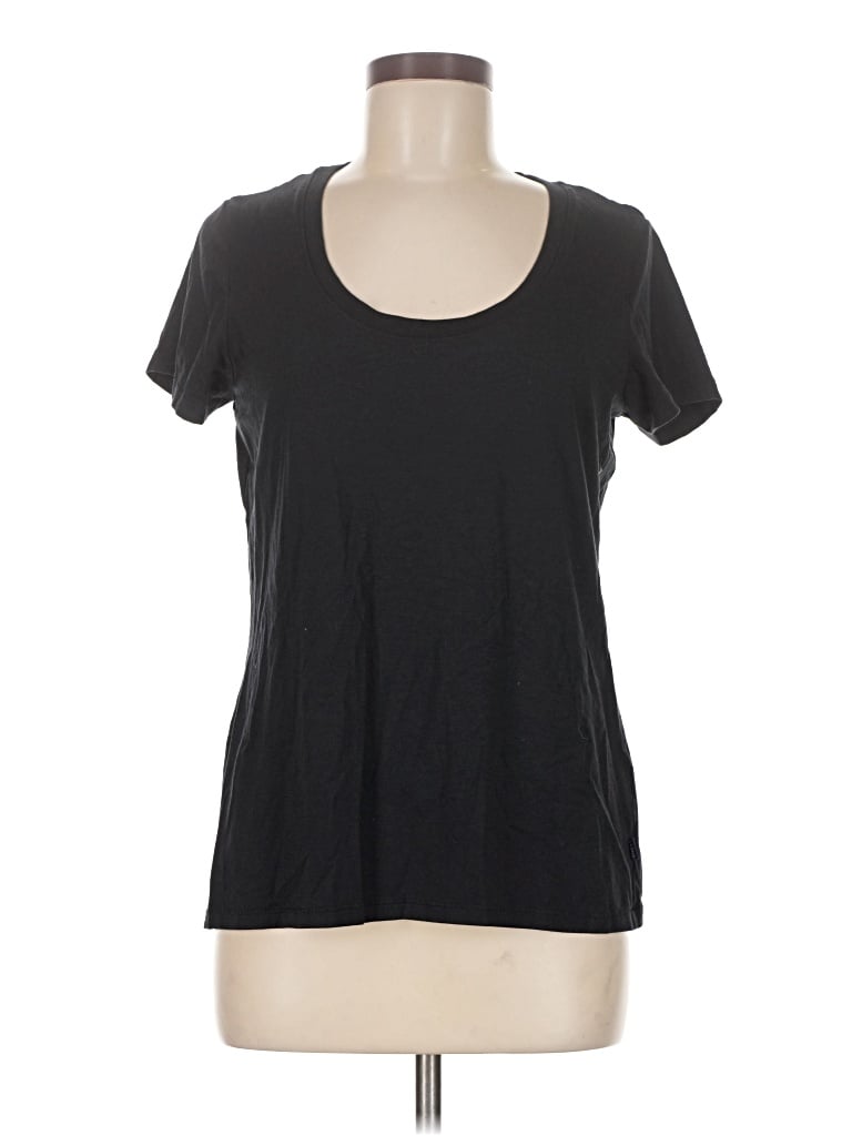 Pre-owned L.l.bean Short Sleeve T-shirt In Black