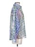 Zara Paisley Blue Long Sleeve Blouse Size S - photo 4